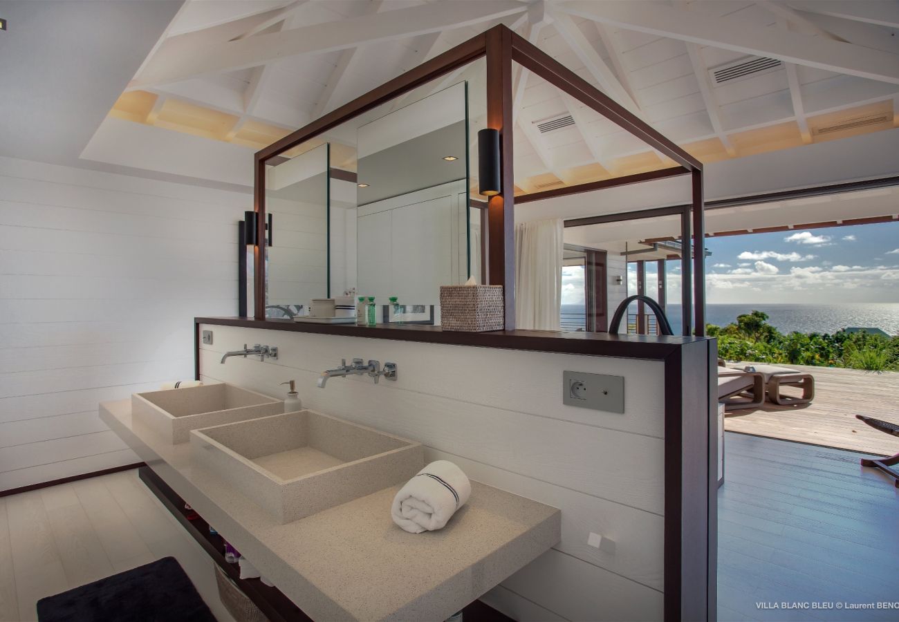 Villa in Saint Barthélemy - Villa Blanc Bleu St Barths 4-bd