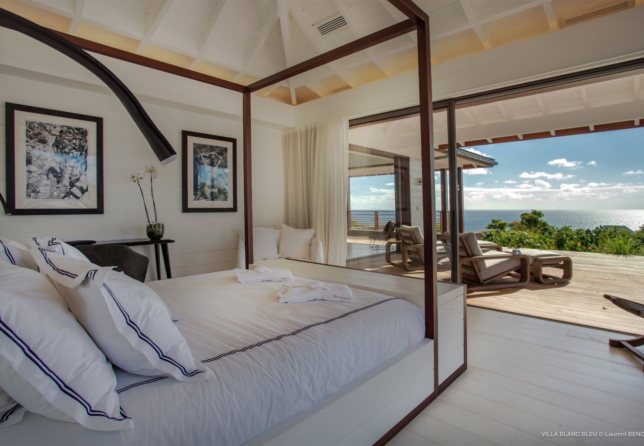 Villa in Saint Barthélemy - Villa Blanc Bleu St Barths 4-bd