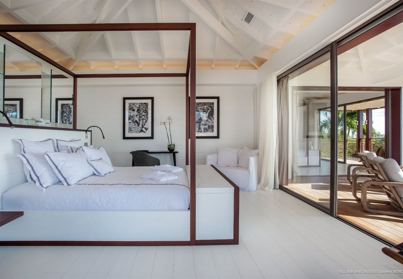 Villa in Saint Barthélemy - Villa Blanc Bleu St Barths 4-bd