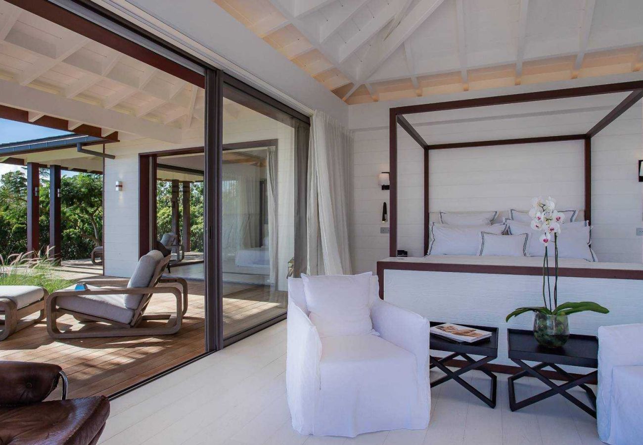 Villa in Saint Barthélemy - Villa Blanc Bleu St Barths 4-bd