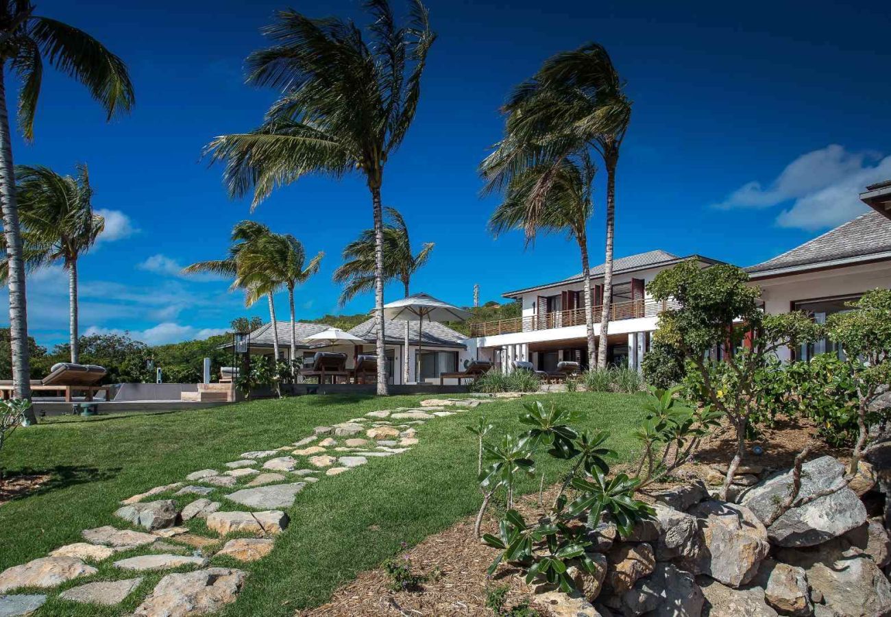 Villa in Saint Barthélemy - Villa Blanc Bleu St Barths 4-bd