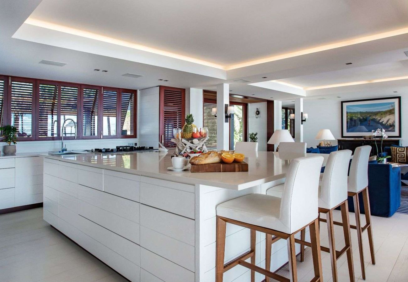 Villa in Saint Barthélemy - Villa Blanc Bleu St Barths 4-bd