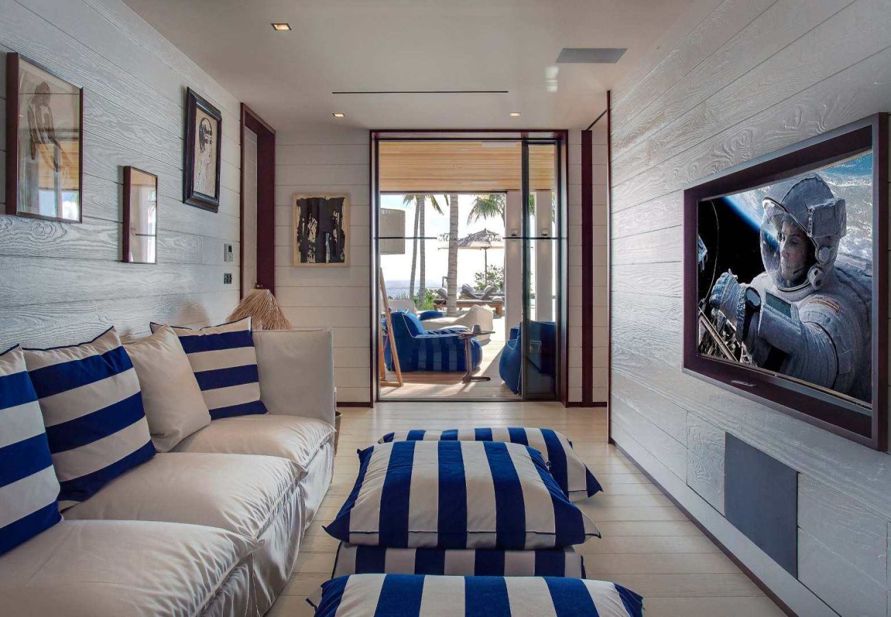 Villa in Saint Barthélemy - Villa Blanc Bleu St Barths 4-bd