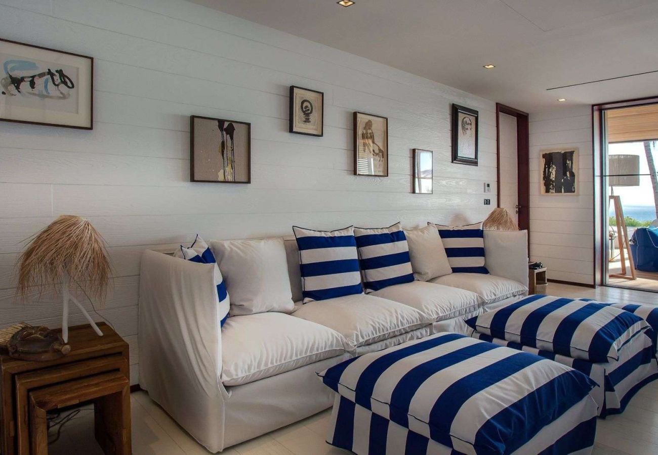 Villa in Saint Barthélemy - Villa Blanc Bleu St Barths 4-bd