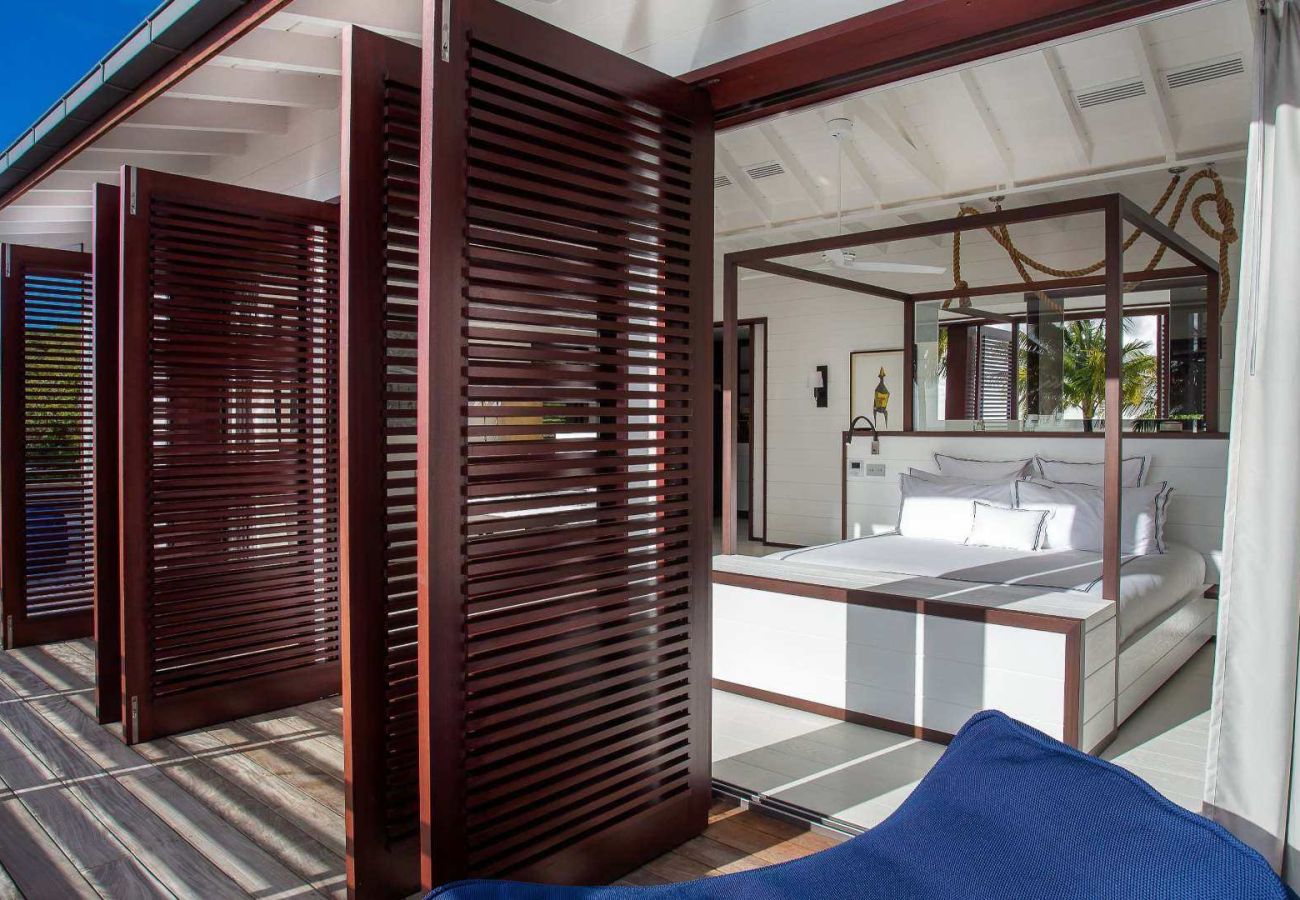 Villa in Saint Barthélemy - Villa Blanc Bleu St Barths 4-bd