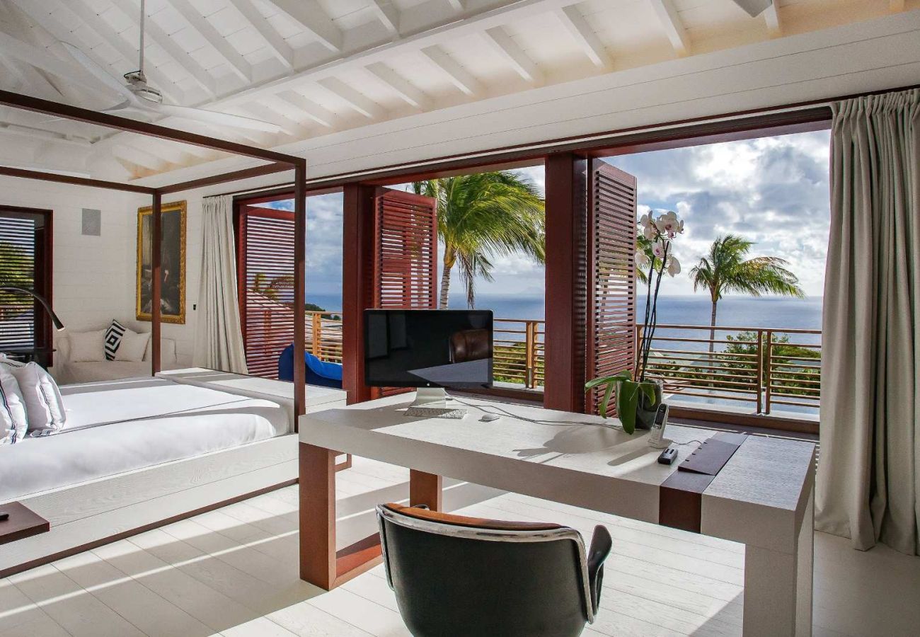Villa in Saint Barthélemy - Villa Blanc Bleu St Barths 4-bd