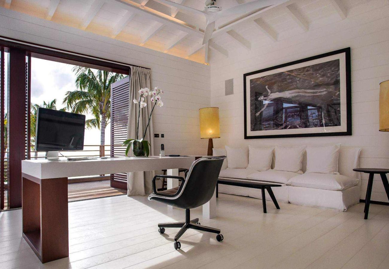 Villa in Saint Barthélemy - Villa Blanc Bleu St Barths 4-bd