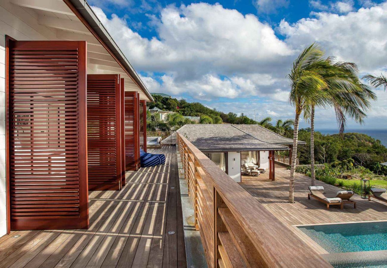 Villa in Saint Barthélemy - Villa Blanc Bleu St Barths 4-bd
