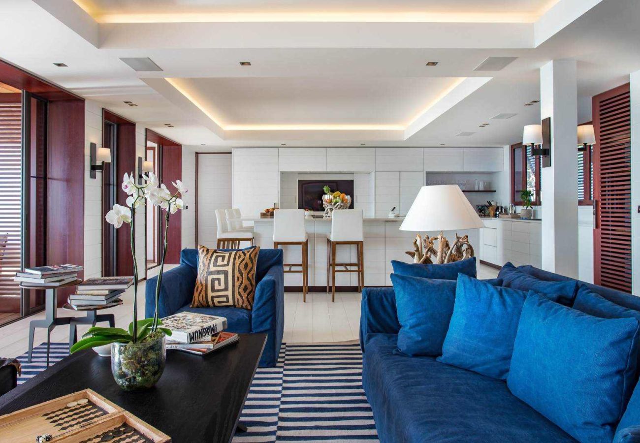 Villa in Saint Barthélemy - Villa Blanc Bleu St Barths 4-bd