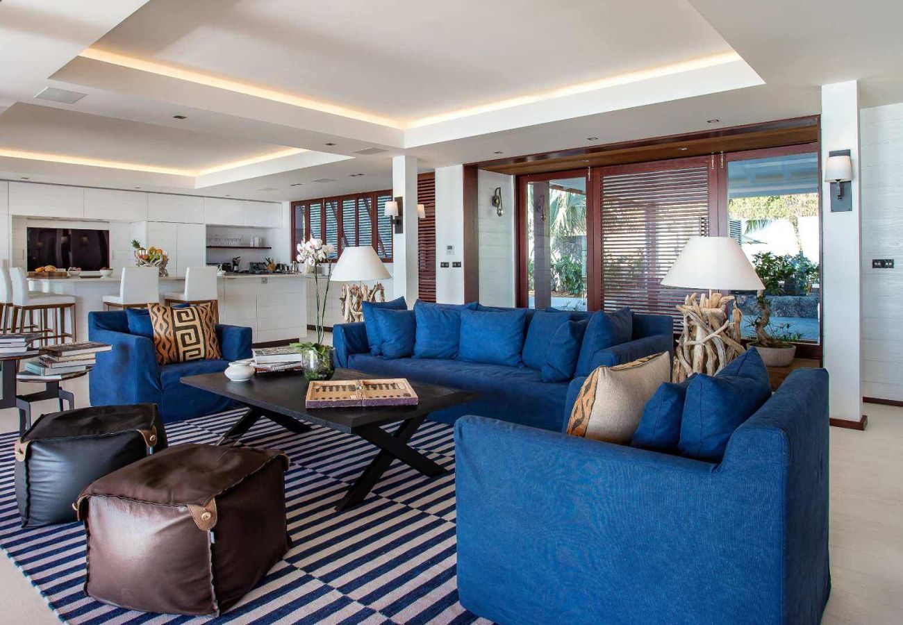 Villa in Saint Barthélemy - Villa Blanc Bleu St Barths 4-bd
