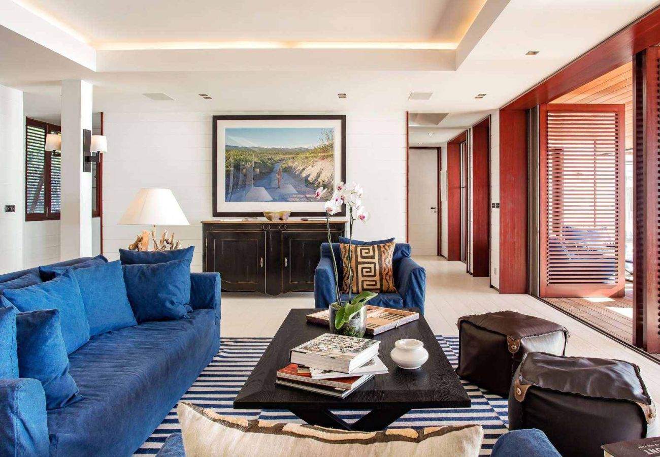 Villa in Saint Barthélemy - Villa Blanc Bleu St Barths 4-bd