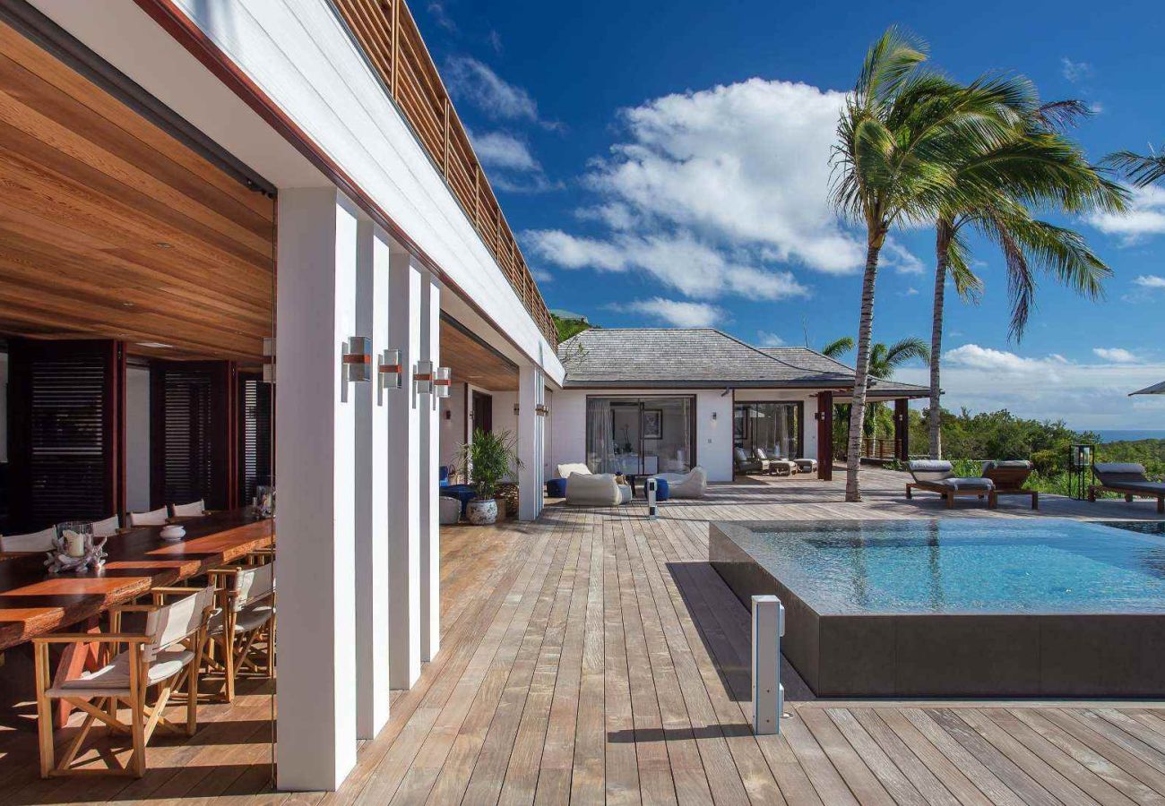 Villa in Saint Barthélemy - Villa Blanc Bleu St Barths 4-bd