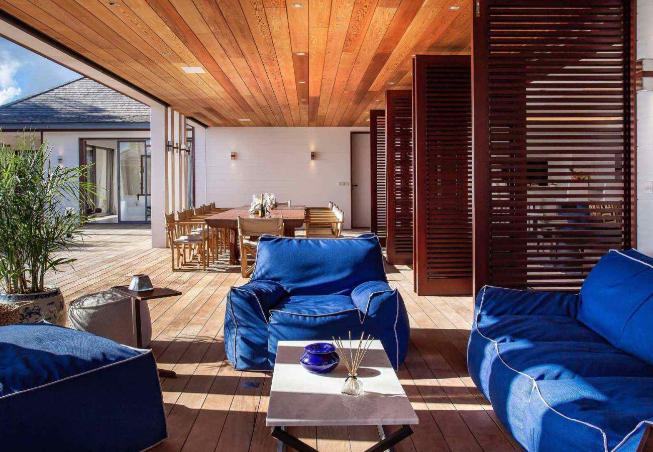 Villa in Saint Barthélemy - Villa Blanc Bleu St Barths 4-bd