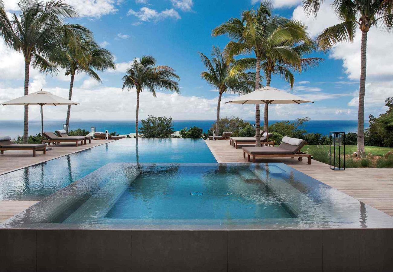 Villa in Saint Barthélemy - Villa Blanc Bleu St Barths 4-bd