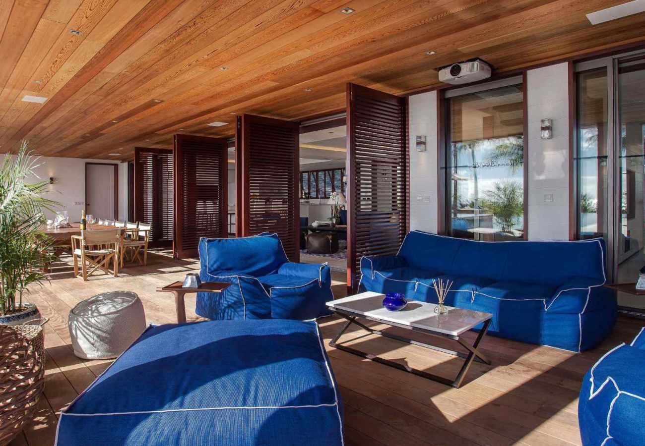 Villa in Saint Barthélemy - Villa Blanc Bleu St Barths 4-bd