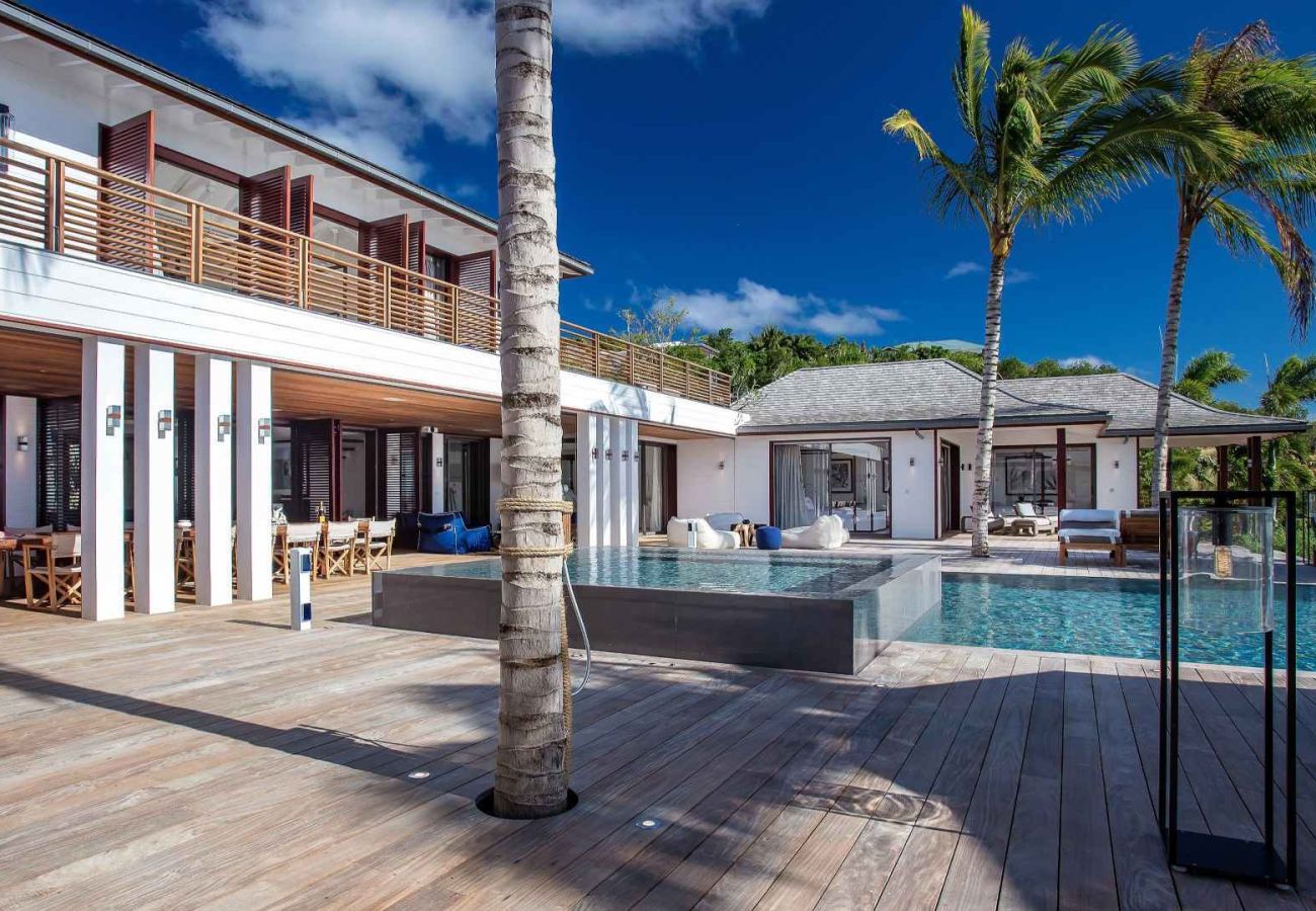 Villa in Saint Barthélemy - Villa Blanc Bleu St Barths 4-bd