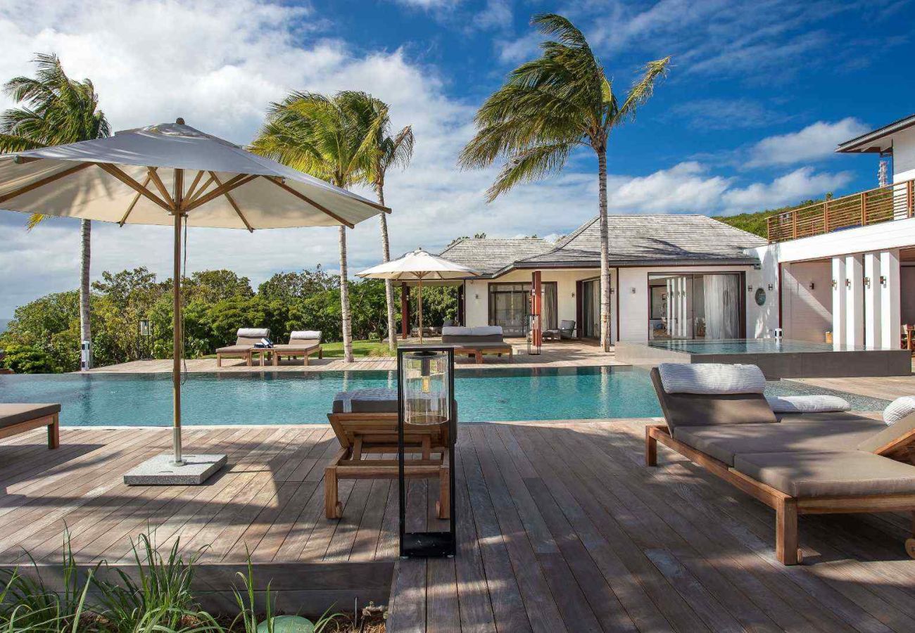 Villa in Saint Barthélemy - Villa Blanc Bleu St Barths 4-bd