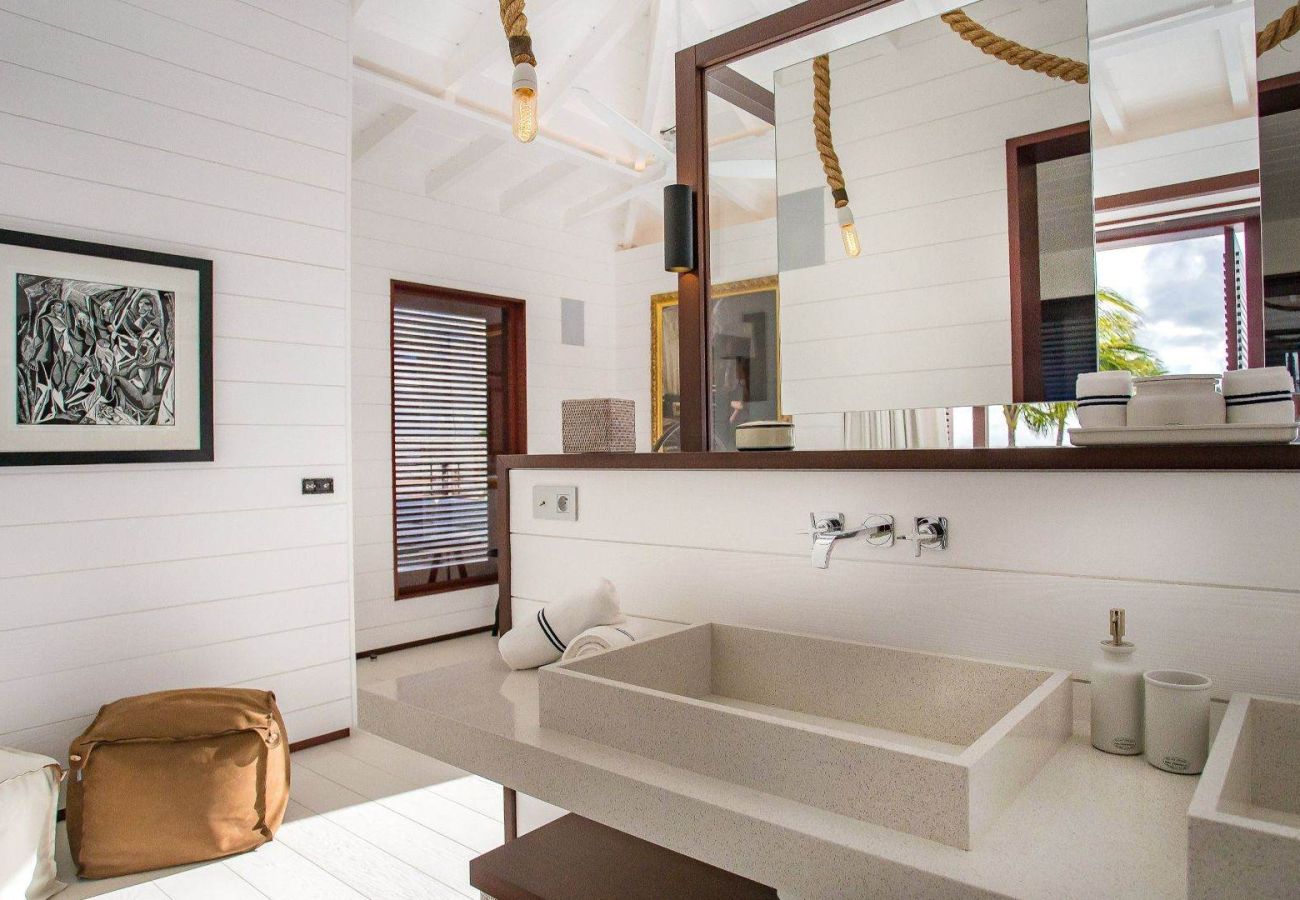 Villa in Saint Barthélemy - Villa Blanc Bleu St Barths 5-bd