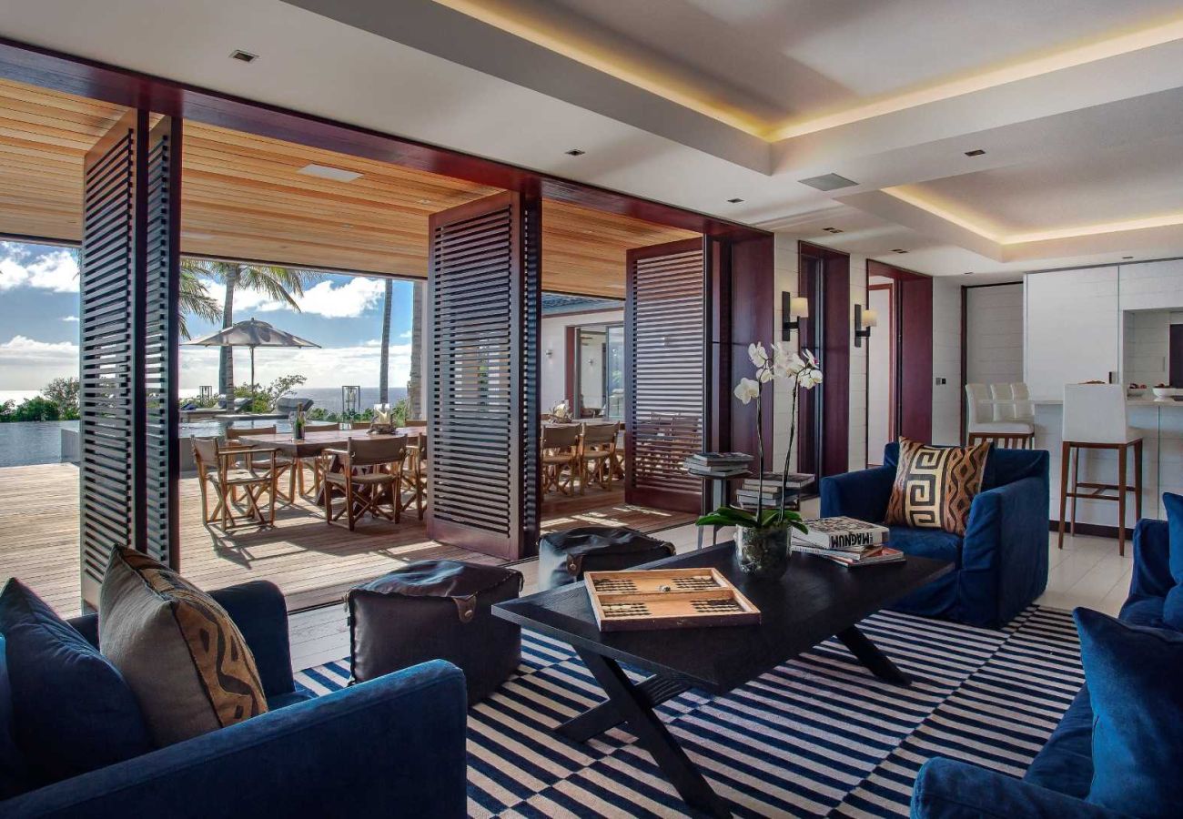 Villa in Saint Barthélemy - Villa Blanc Bleu St Barths 5-bd