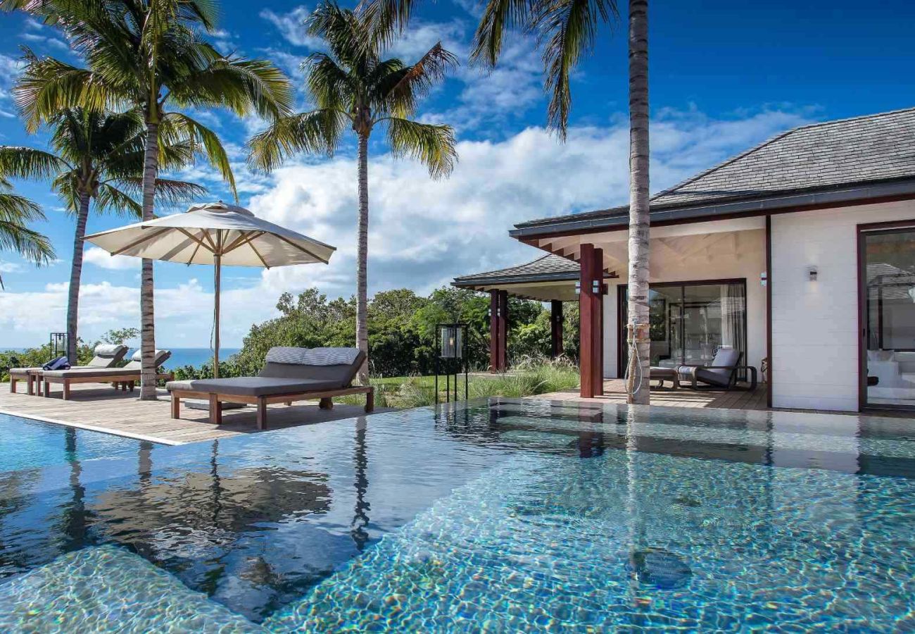 Villa in Saint Barthélemy - Villa Blanc Bleu St Barths 5-bd