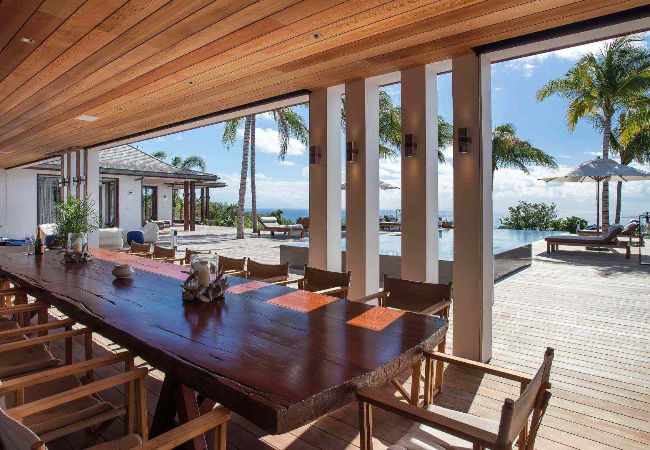 Villa in Saint Barthélemy - Villa Blanc Bleu St Barths 5-bd