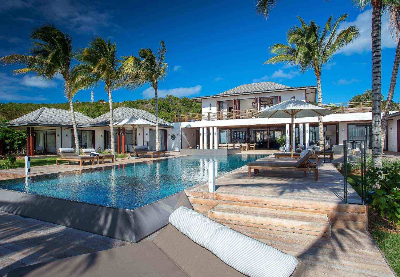 Villa in Saint Barthélemy - Villa Blanc Bleu St Barths 5-bd