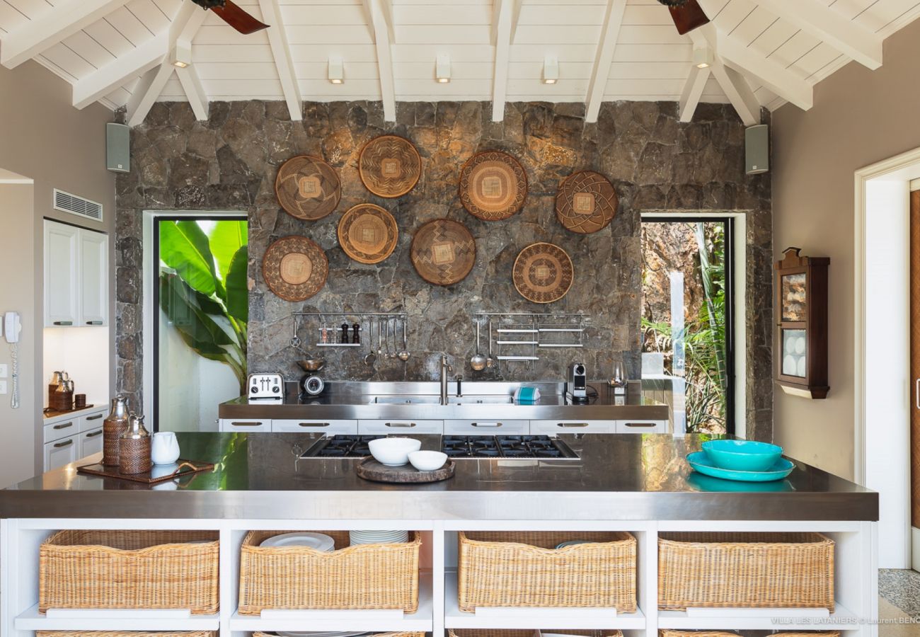 Villa in Saint Barthélemy - Villa Les Lataniers St Barths 5-bd