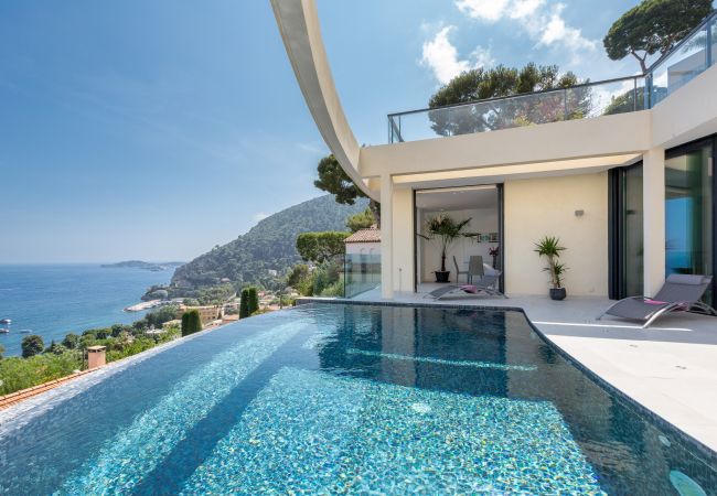 Villa in Eze - VILLA PARADISE EZE FRENCH RIVIERA 5-BD