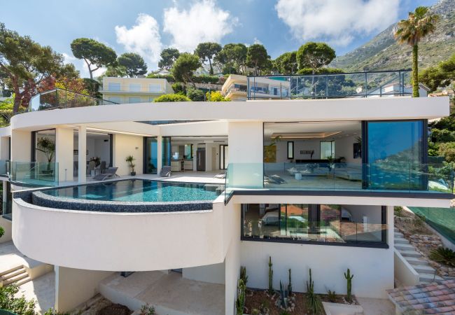 Villa/Dettached house in Eze - VILLA PARADISE EZE FRENCH RIVIERA 5-BD