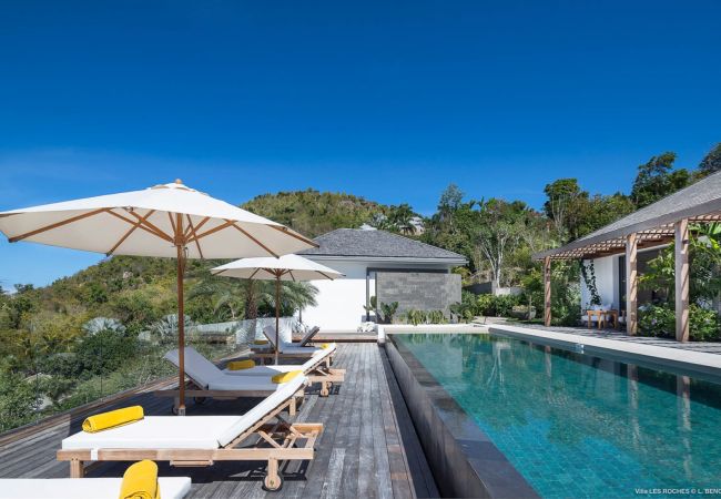 Villa in Saint Barthélemy - VILLA LES ROCHES ST BARTHS 4-BD