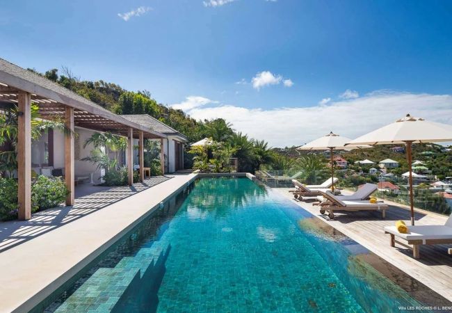 Villa in Saint Barthélemy - VILLA LES ROCHES ST BARTHS 4-BD