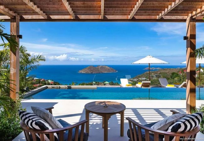 Villa in Saint Barthélemy - VILLA LES ROCHES ST BARTHS 4-BD