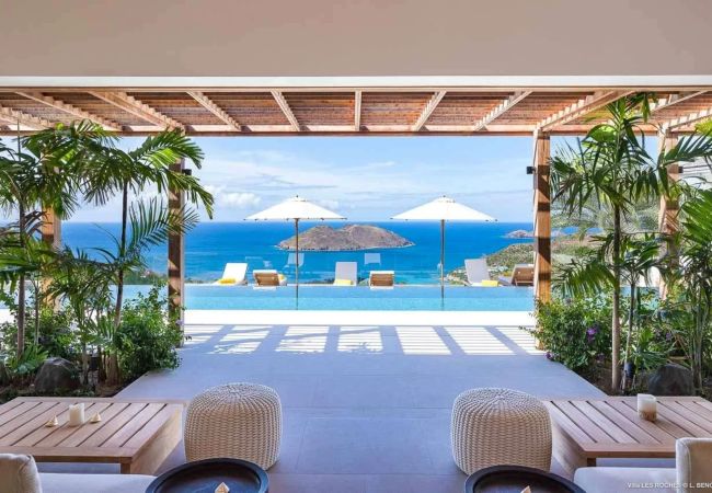 Villa in Saint Barthélemy - VILLA LES ROCHES ST BARTHS 4-BD