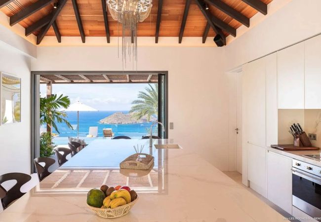 Villa in Saint Barthélemy - VILLA LES ROCHES ST BARTHS 3-BD