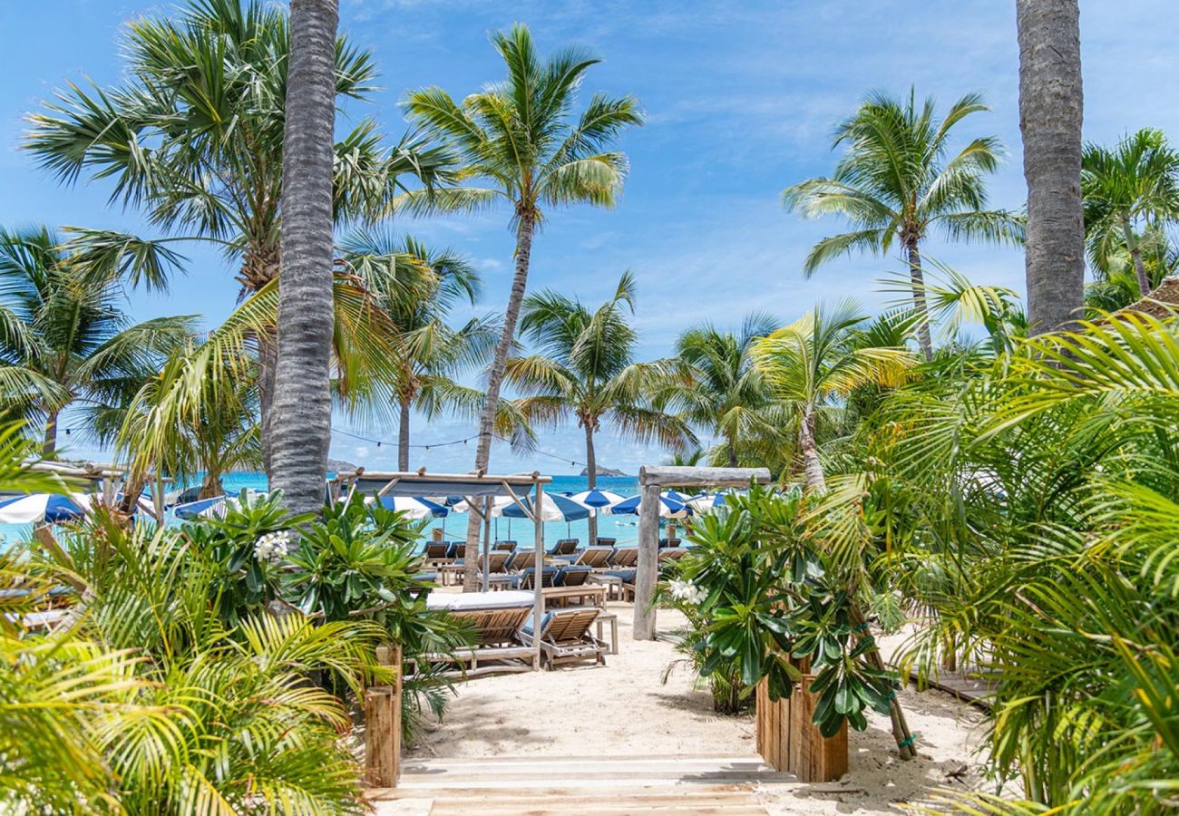 Villa in Saint Barthélemy - Villa Bohemian Blue St Barths 2-bd