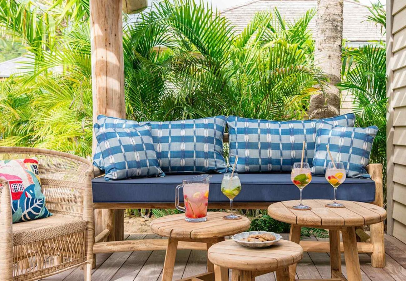 Villa in Saint Barthélemy - Villa Bohemian Blue St Barths 2-bd