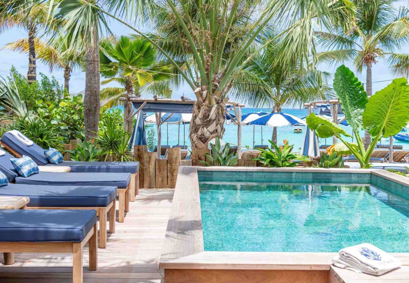Beach House Bohemian Blue in St Barts for 4 persons