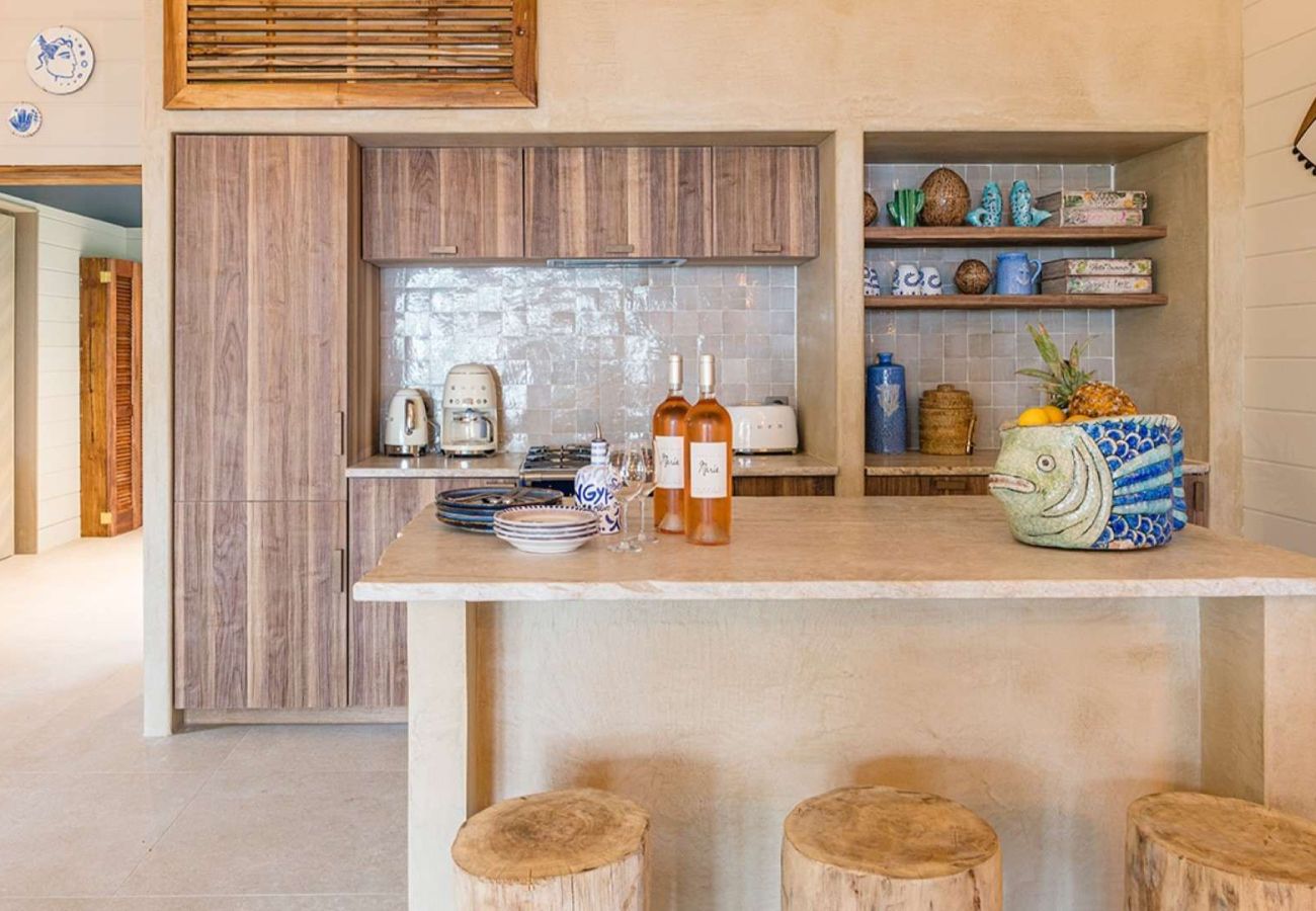 Villa in Saint Barthélemy - Villa Bohemian Blue St Barths 2-bd