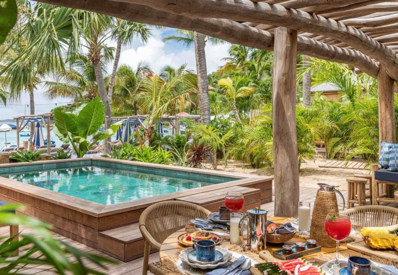 Villa in Saint Barthélemy - Villa Bohemian Blue St Barths 2-bd