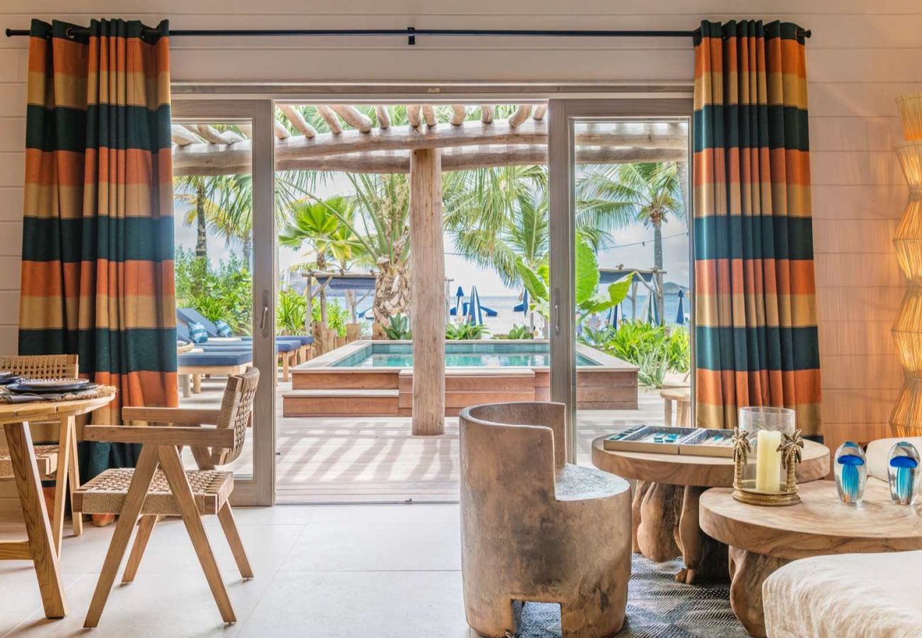 Villa in Saint Barthélemy - Villa Bohemian Blue St Barths 2-bd