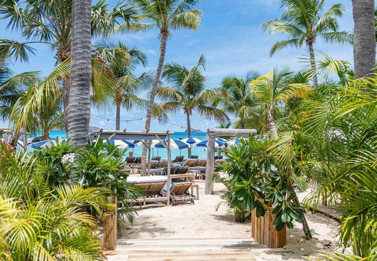 Villa in Saint Barthélemy - Villa Bohemian Blue St Barths 2-bd
