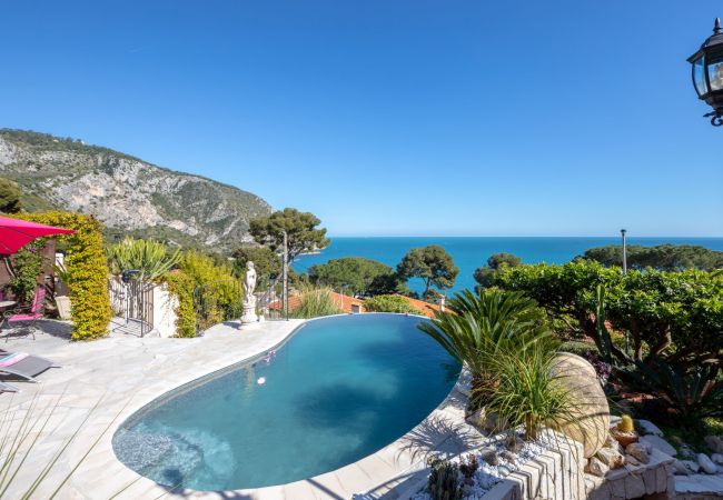 Villa in Eze - Villa Panorama Eze French Riviera 5-bd Villa in Eze - Villa Panorama Eze French Riviera 5-bd