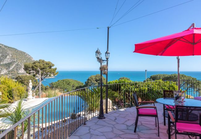 Villa in Eze - Villa Panorama Eze French Riviera 5-bd Villa in Eze - Villa Panorama Eze French Riviera 5-bd