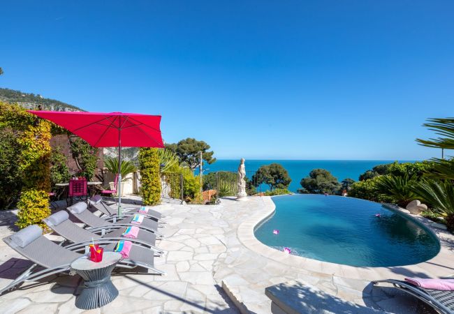 Villa in Eze - Villa Panorama Eze French Riviera 5-bd Villa in Eze - Villa Panorama Eze French Riviera 5-bd