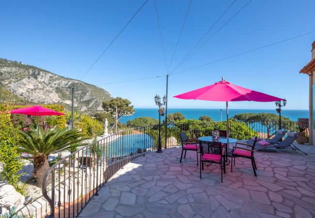 Villa in Eze - Villa Panorama Eze French Riviera 5-bd Villa in Eze - Villa Panorama Eze French Riviera 5-bd