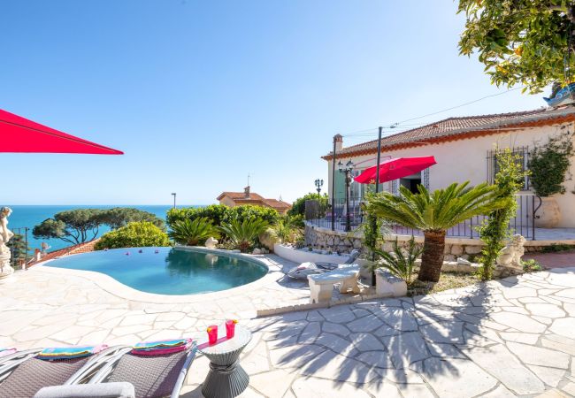 Villa in Eze - VILLA PANORAMA EZE FRENCH RIVERA 5-BD