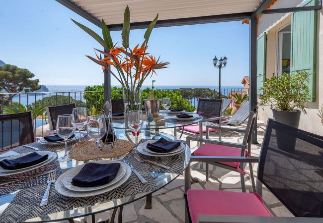 Villa in Eze - Villa Panorama Eze French Riviera 5-bd Villa in Eze - Villa Panorama Eze French Riviera 5-bd