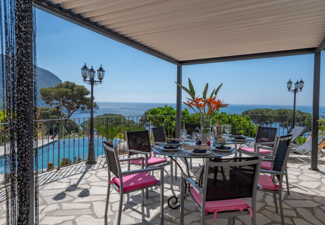 Villa in Eze - Villa Panorama Eze French Riviera 5-bd Villa in Eze - Villa Panorama Eze French Riviera 5-bd