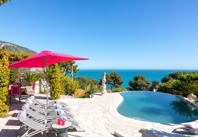 Villa in Eze - Villa Panorama Eze French Riviera 5-bd Villa in Eze - Villa Panorama Eze French Riviera 5-bd