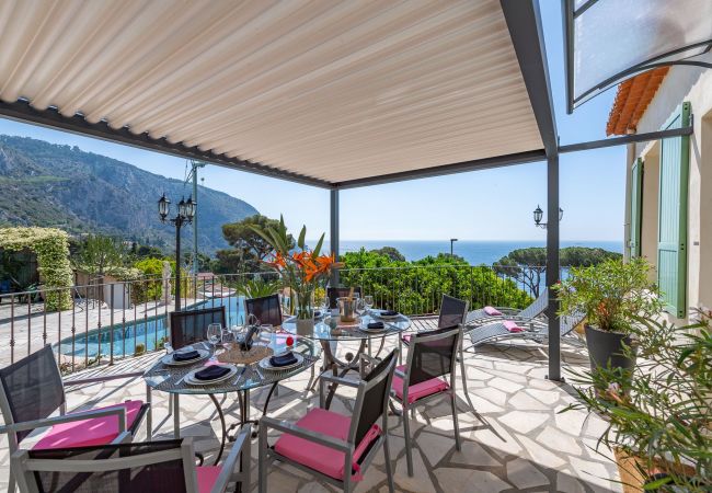 Villa in Eze - Villa Panorama Eze French Riviera 5-bd Villa in Eze - Villa Panorama Eze French Riviera 5-bd